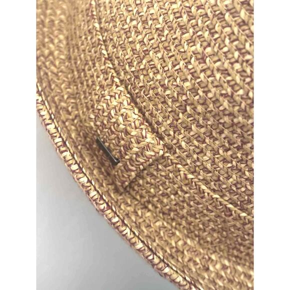 Bailey of Hollywood “Billy” Braided Straw Fedora Hat Brown Tan Size Large ~ EUC! - Picture 4 of 6
